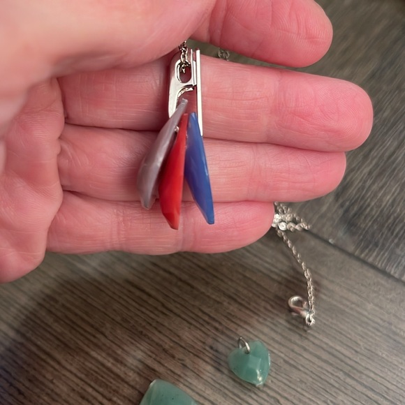 Vintage Interchangeable Necklace and Matching Earrings - Picture 10 of 13